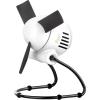 imageVornado Zippi Small Personal Fan Foldable Cooling for Desk 2 Speed Settings Soft Nylon Blades Directable Airflow Compact Design Perfect Fan for Office and Bedroom Multiple Color Options BlackICE
