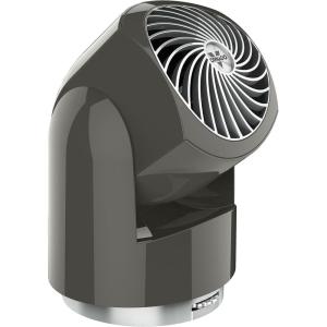 imageVornado Flippi V10 Oscillating Compact Air Circulator Fan Quiet Portable Fan for Office or Bedroom Adjustable Head 3 Speeds Graphite GrayGraphite Gray