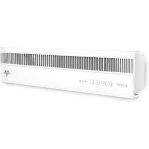 imageVornado PROFILE Window Fan Whole Room Air Circulator Reversible Exhaust Quiet Operation 3 Speed Settings Low Profile Window Fan for Kitchen Bedroom and Home White