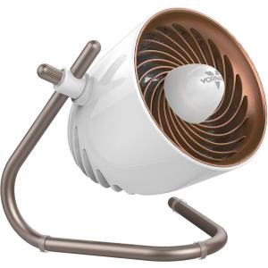 imageVornado Pivot Personal Air Circulator Fan 6inch Quiet Portable Travel Fan 3 Speeds ChampagneCopper