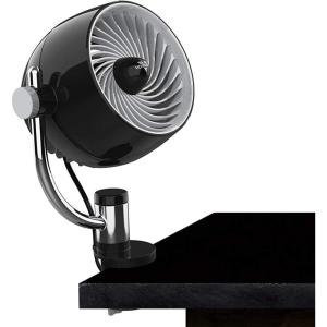 imageVornado Pivot3 Clip Personal Air Circulator Fan with MultiSurface Clip Quiet Portable Fan for Office or Bedroom 3 Speeds BlackPivot3 Clip