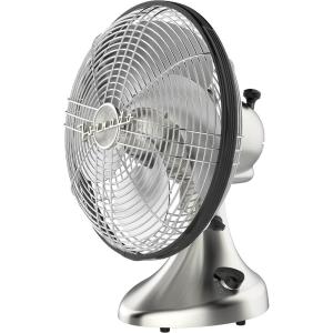 imageVornado Silver Swan Vintage Oscillating Fan Brushed NickelBrushed Nickel