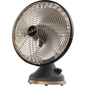 imageVornado Silver Swan Vintage Oscillating Fan Brushed NickelGunmetal