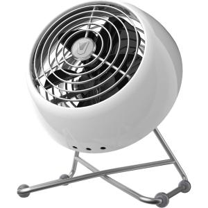 imageVornado VFAN Mini Modern Vintage Fan Retro Metal Air Circulator Fan for Desk ampamp Bedside 2 Speeds Adjustable Tilt Personal Cooling with Targeted Airflow Quiet Fan Ice White