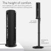 imageVornado ATOM 2S AE Oscillating Tower Fan with Stand Alexa EnabledBlack30 Stand