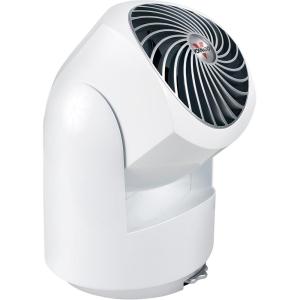 imageVornado Flippi V10 Oscillating Compact Air Circulator Fan Quiet Portable Fan for Office or Bedroom Adjustable Head 3 Speeds Ice White