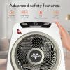 imageVornado AVH10 2025 Space Heater for Home Fan Only Option Digital Display with Adjustable Thermostat Advanced Safety Features Auto Climate Control Whole Room Electric Heater for Indoors WhiteAVH10 2024 Model