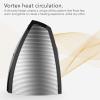 imageVornado VH10 2025 Space Heater for Indoor Use Adjustable Thermostat 2 Speeds Advanced Safety Features Integrated Carry Handle Large Heater for Bedroom and Living Room Quiet Heater BlackVH10 2025 Model