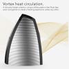 imageVornado VH10 2025 Space Heater for Indoor Use Adjustable Thermostat 2 Speeds Advanced Safety Features Integrated Carry Handle Large Heater for Bedroom and Living Room Quiet Heater BlackVH10 2024 Model