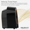 imageVornado Velocity 5R 2025 Whole Room Space Heater with Remote LED Touch Controls Digital Thermostat Locking Controls 112 Hour Timer Automatic Climate Control Powerful Heater for Bedroom BlackVelocity 5R 2024 Model