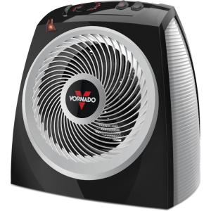 imageVornado VH10 2025 Space Heater for Indoor Use Adjustable Thermostat 2 Speeds Advanced Safety Features Integrated Carry Handle Large Heater for Bedroom and Living Room Quiet Heater BlackVH10 2025 Model