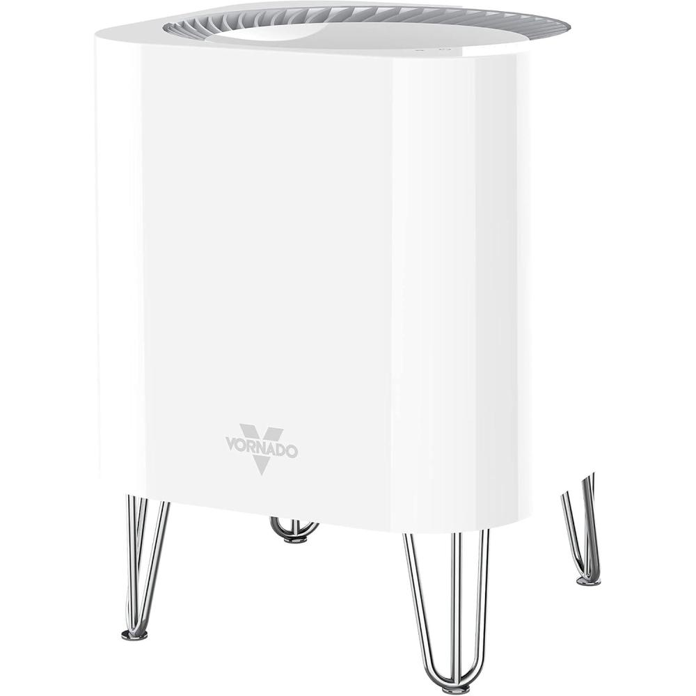image:imageVornado QUBE50 Air Purifier for Home Bedroom and Office True HEPA Filter to Remove 9997 of Allergens Pet Dander Smoke 3Step Filtration Process Small WhiteQUBE50