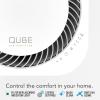 image:imageVornado QUBE50 Air Purifier for Home Bedroom and Office True HEPA Filter to Remove 9997 of Allergens Pet Dander Smoke 3Step Filtration Process Small WhiteQUBE50